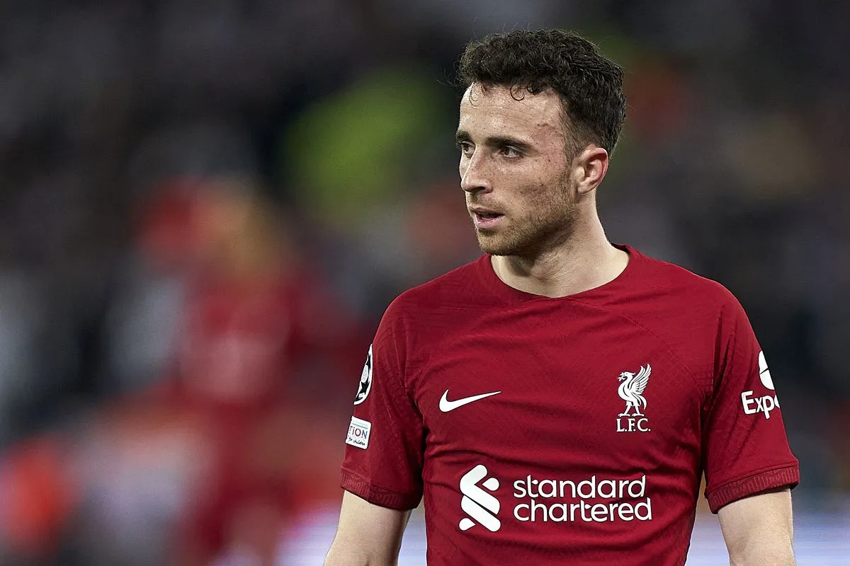 Diogo Jota doubles the lead for Liverpool against Darmstadt